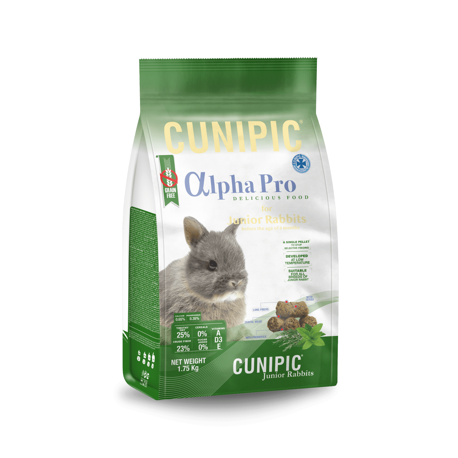Aliment pour les lapins bébé Cunipic  - Alpha Pro