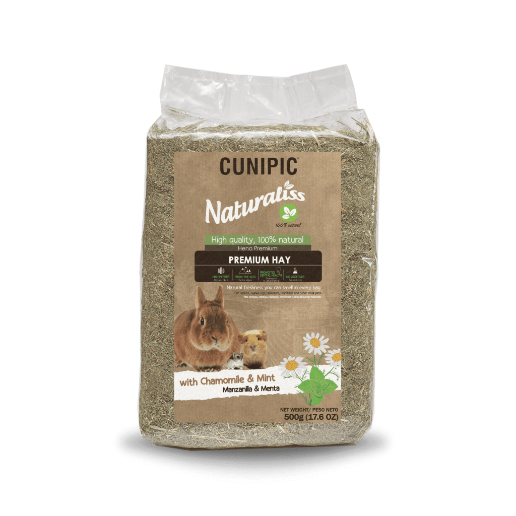 Naturaliss Premium Hay with Chamomile and Mint 500g 