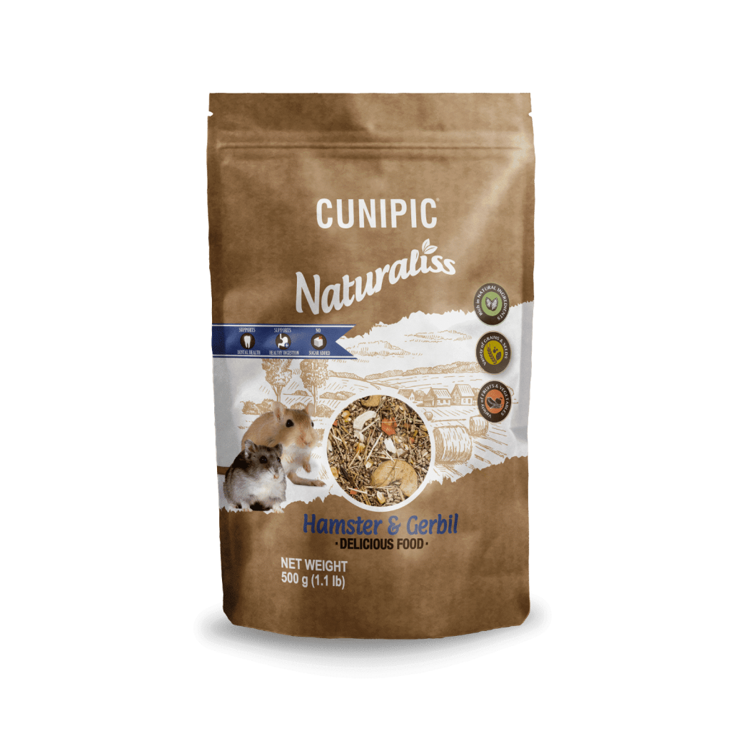 Alimento para Hámsters & Jerbos 500g Naturaliss