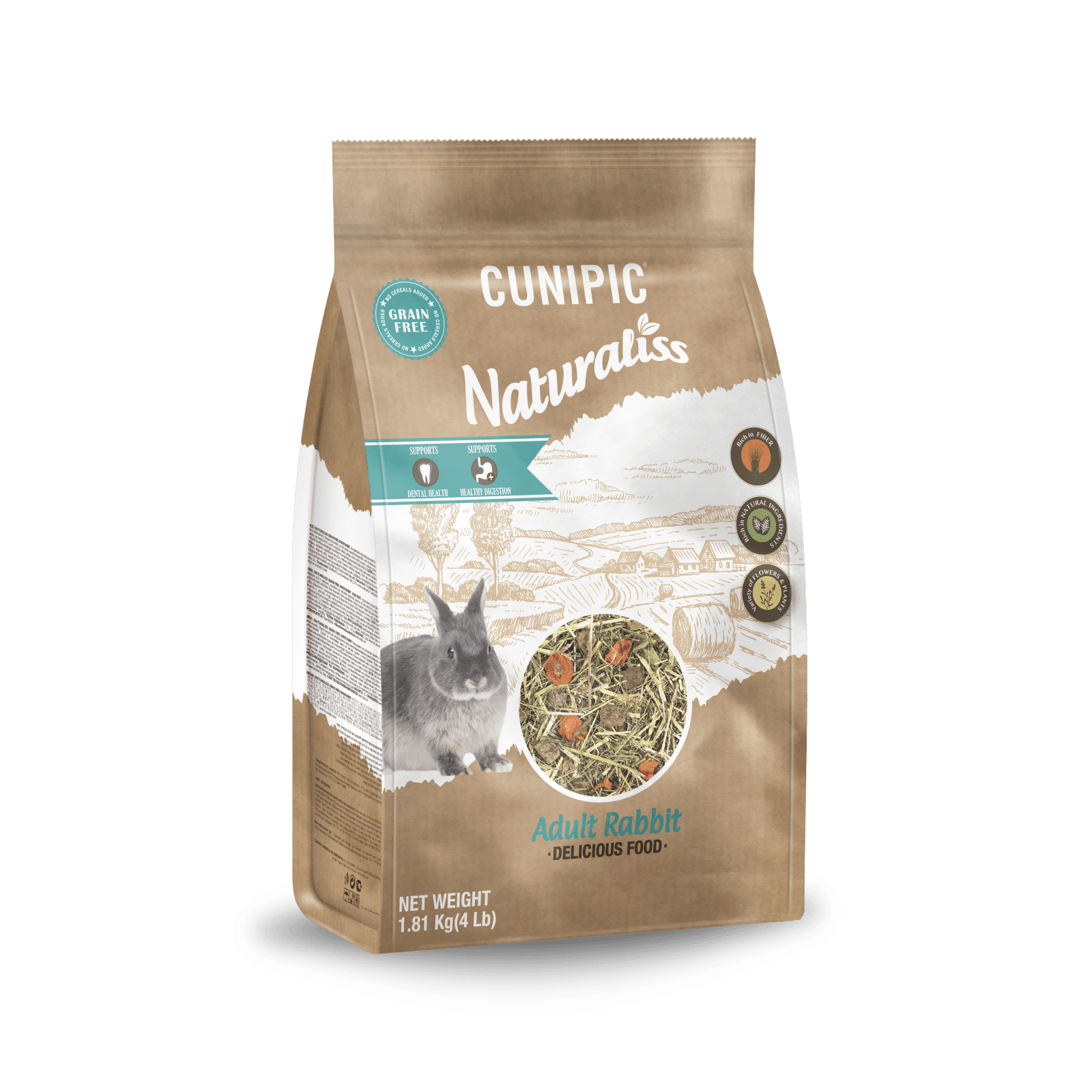 Naturaliss Lapin Adulte 1.81kg - Cunipic