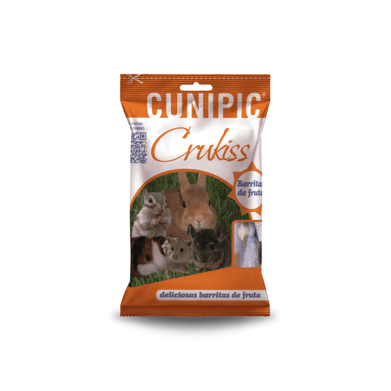 Snacks Crukiss 4 Barritas de Fruta 150g