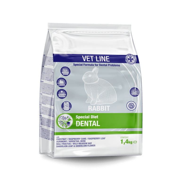 Dental para Conejos 1.4kg Vet Line