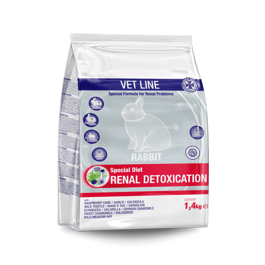 Renal Detoxication para Conejos 1.4kg Vet Line