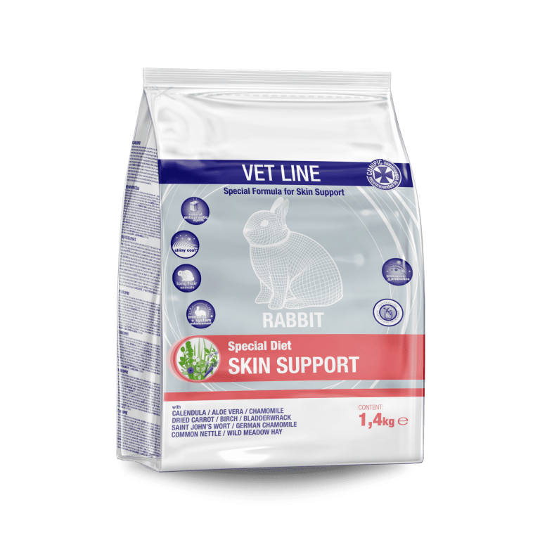 Skin Support para Conejos 1.4kg Vet Line