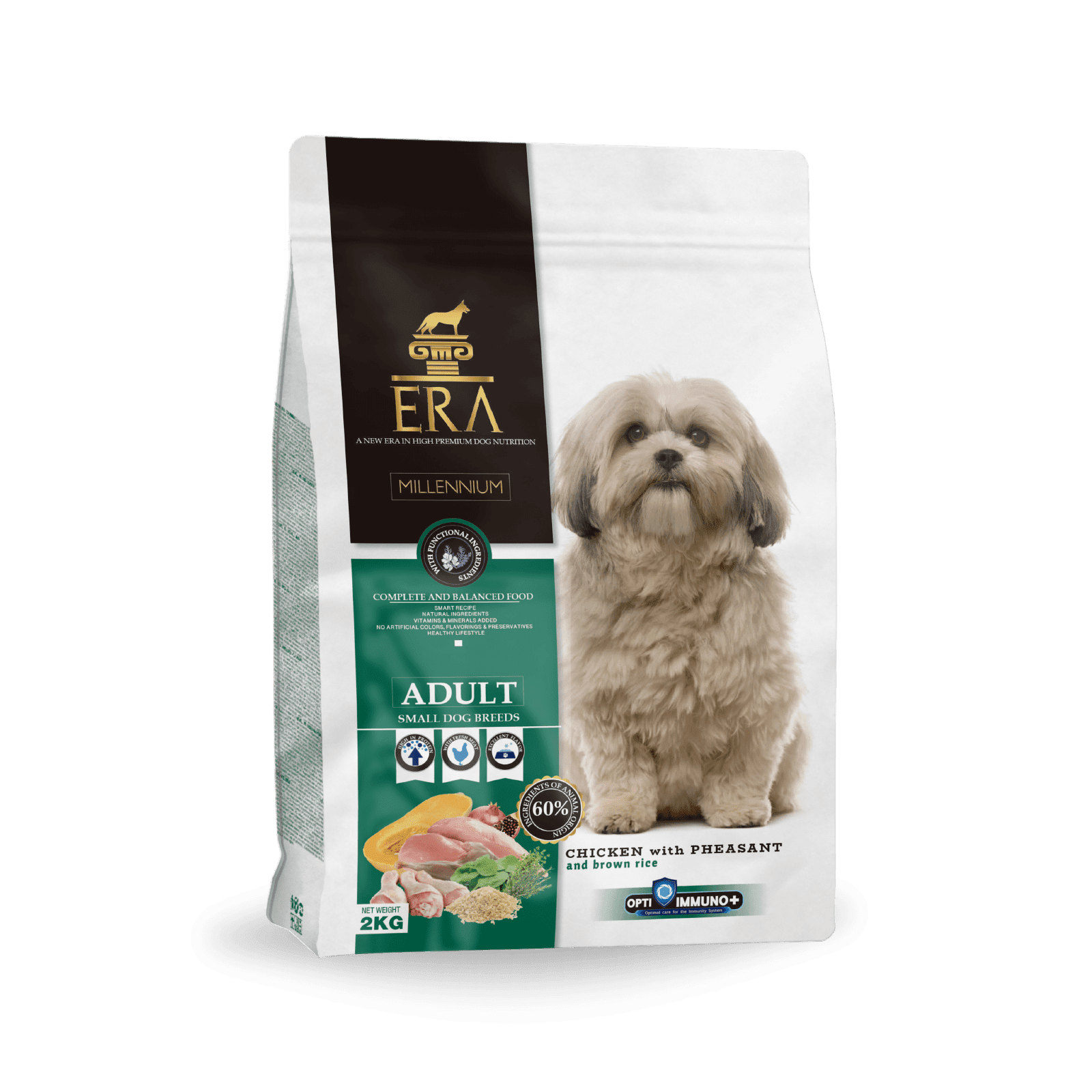 Alimento para perros de raza pequeña - ERA Millenium de Pollo y Faisán