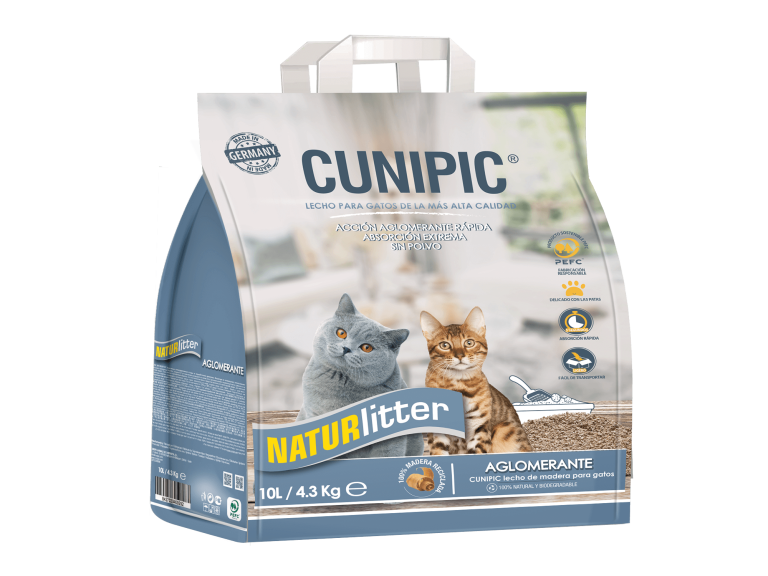 Lecho Aglomerante para Gato Naturlitter