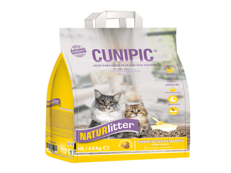 Lecho Natural para Gato Naturlitter