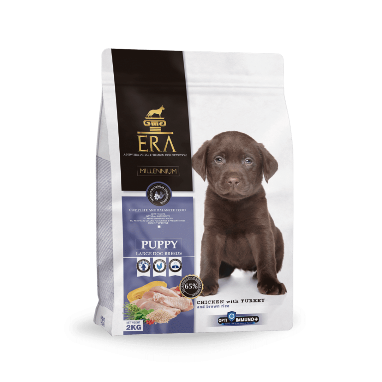 Alimento para Cachorros de Raza Grande - ERA Millenium Puppy de Pollo y Pavo