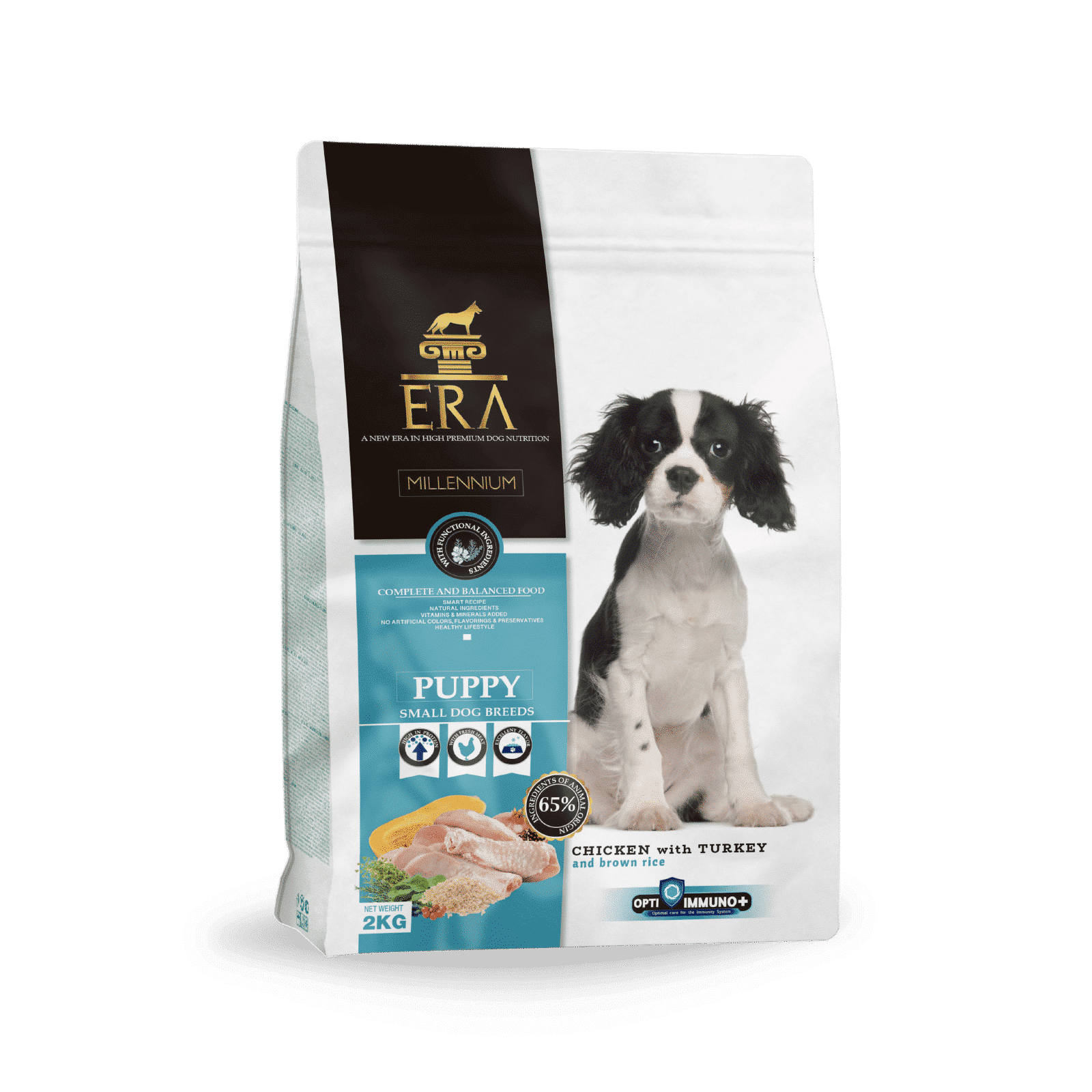 Alimento para Cachorros de Raza Pequeña - ERA Millenium Puppy de Pollo y Pavo
