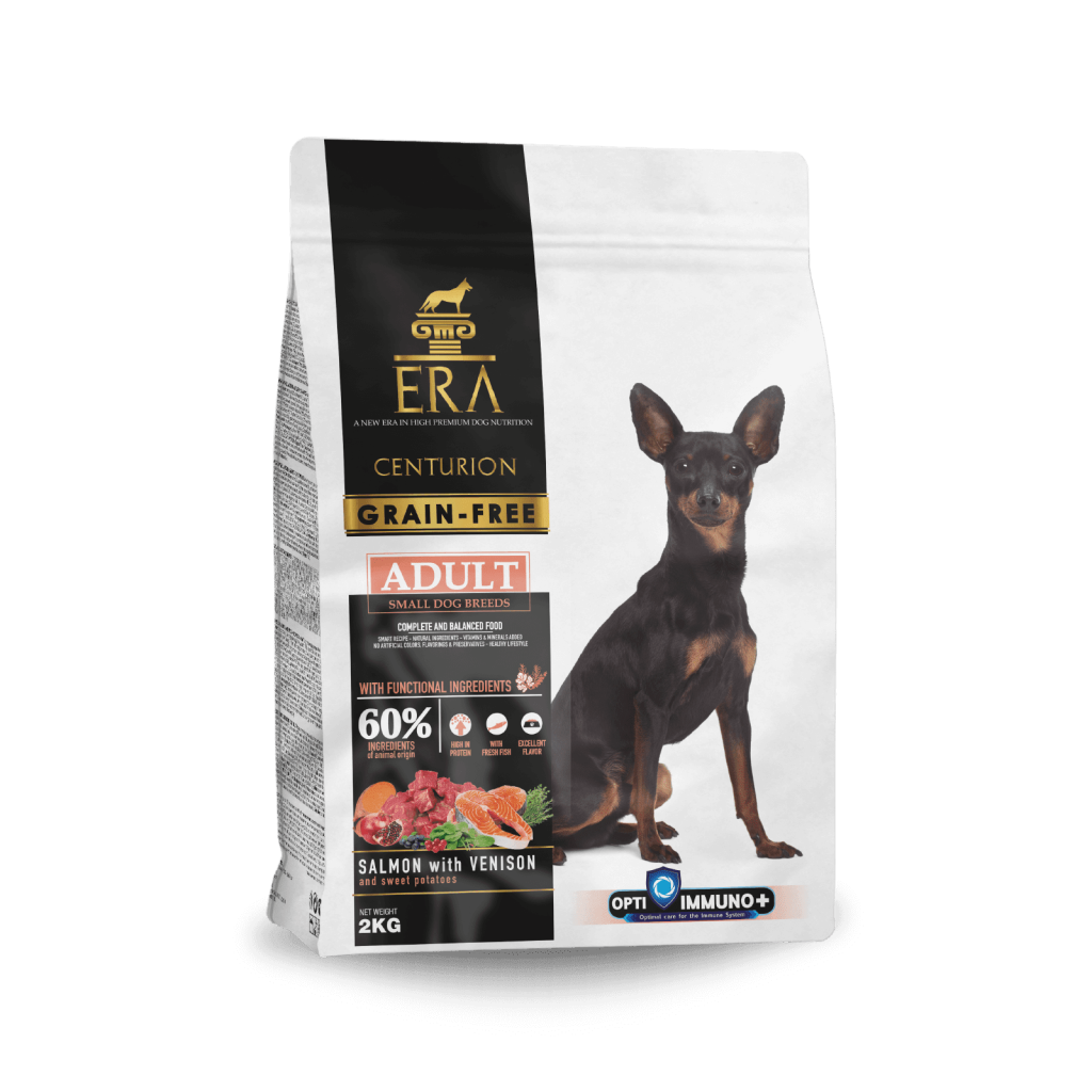 Alimento para perros de raza pequeña - ERA Centurión Grain-Free Salmón y Venado