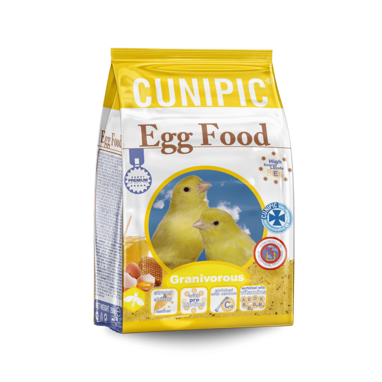 Pasta de Cría Amarilla Egg Food para Granívoros 250g