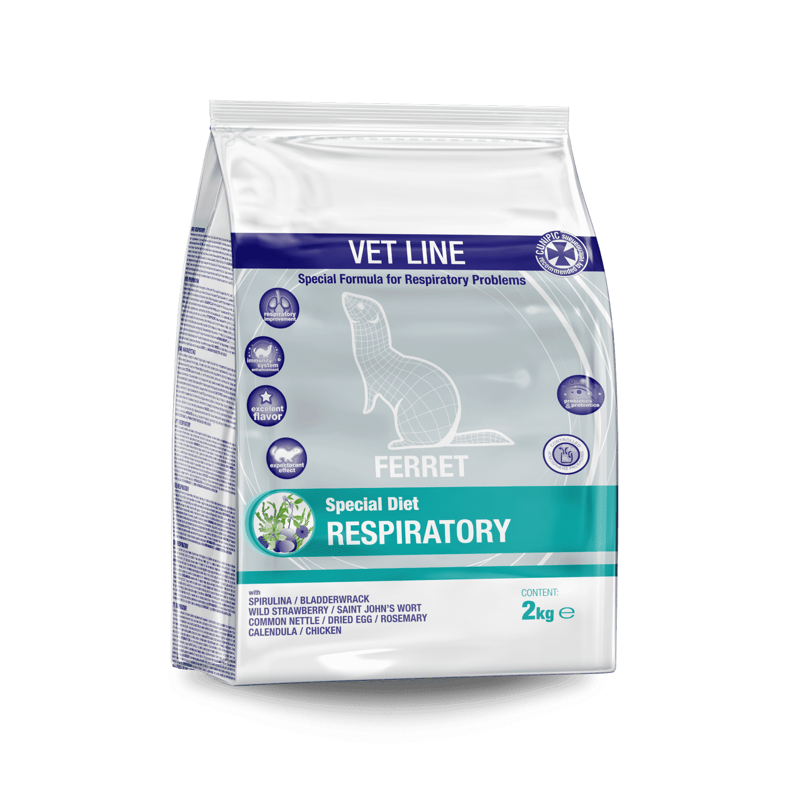 Respiratory para Hurones 2kg Vet Line
