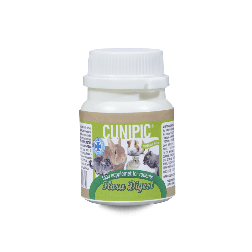 Alimento Flora Digest para Conejos y Roedores 50g