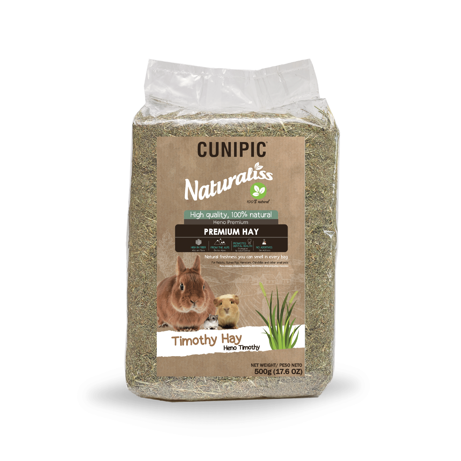 CUNIPIC Naturaliss Hamster Y Jerbo 500 G 500 g 